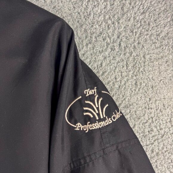 Toro Turf Professionals Club Windbreaker Mens XXL Black Outdoor Jacket‎ Lawncare - Picture 3 of 14